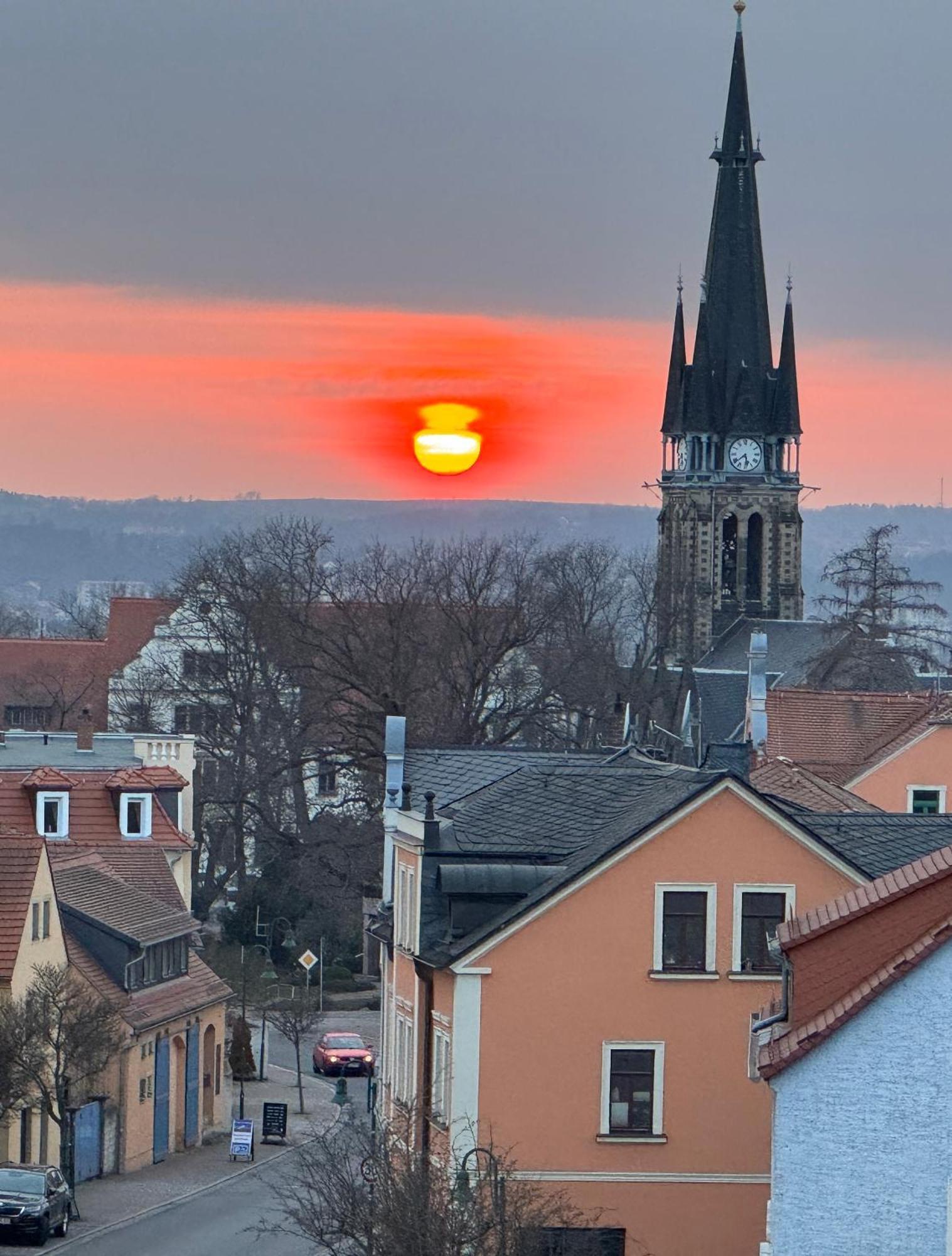 Apartment Im Elbtal Weinböhla Zewnętrze zdjęcie
